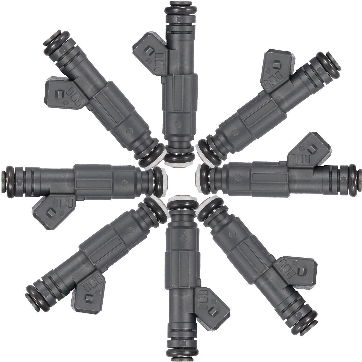 8Pcs Fuel Injector 0280155823 for Range Rover for BMW 740IL 740I 540I X5 Z8 4.4L