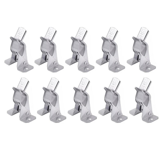 10 Pcs Shovel Holder Outdoor Garden Wall Mount Tool Holder for Garage and Shed