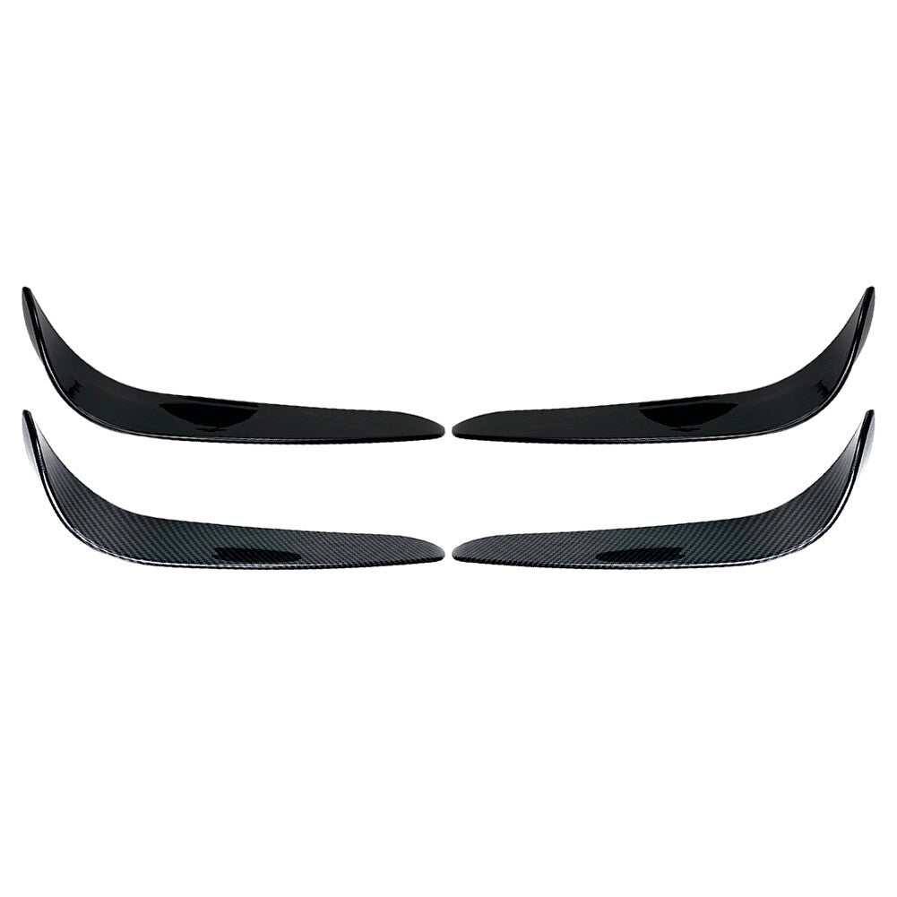 Front Bumper Lip Splitter Spoiler Fit for Mercedes-Benz C-Class W205 2015-2018