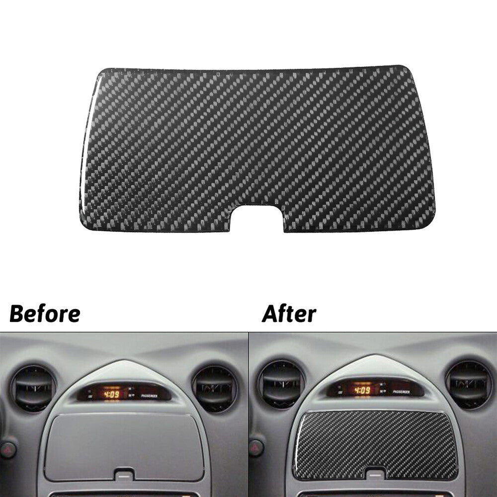 Carbon Fiber Central Console Storage Box Panel Cover for Toyota Celica 2001-2005