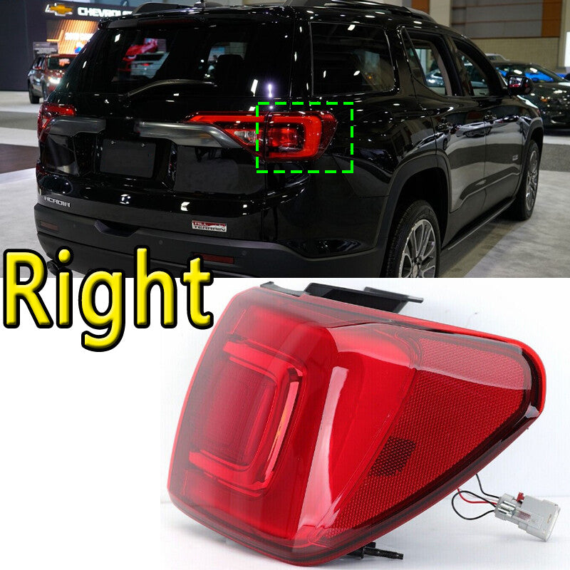 Right New Side Tail Light Outer for GMC Acadia 2017-2019 Rear Lamp Red