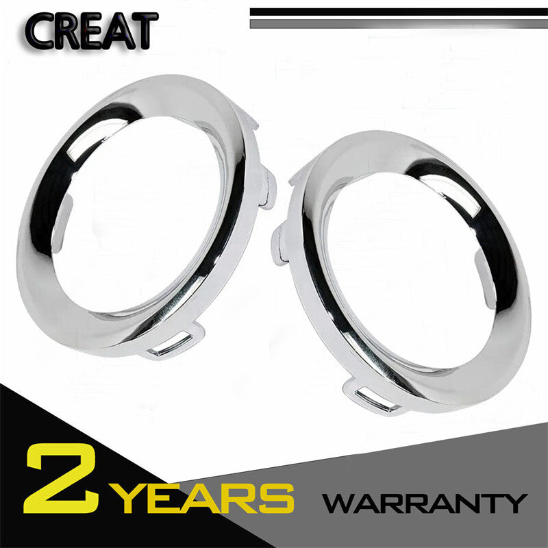 A pair of grill racks under the left and right fog lights on the bumper for the 2019-2022 for Jeep Renegade.