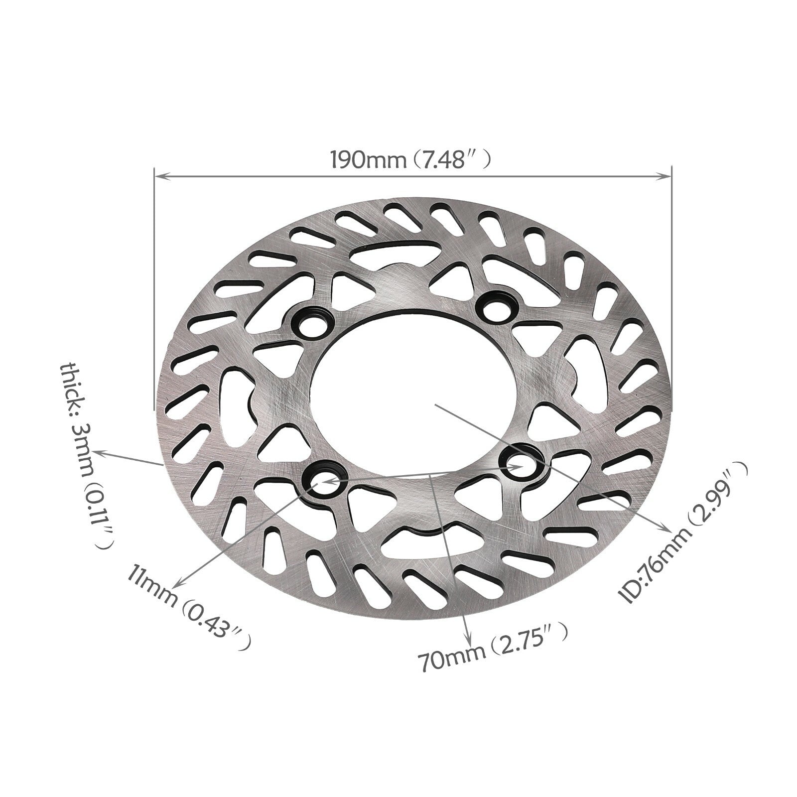 Rear wheel 90/100-14 rim, disc rotor, sprocket pits, dirt on Apollo SSR 125CC bicycle.