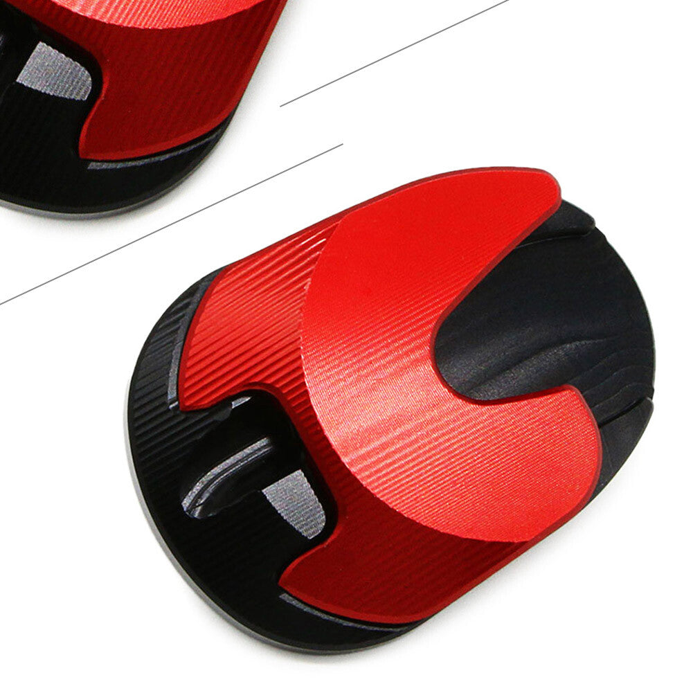 for Honda PCX 160 2020 2021 Red Kickstand Side Stand Foot Peg Pad Enlarger Plate