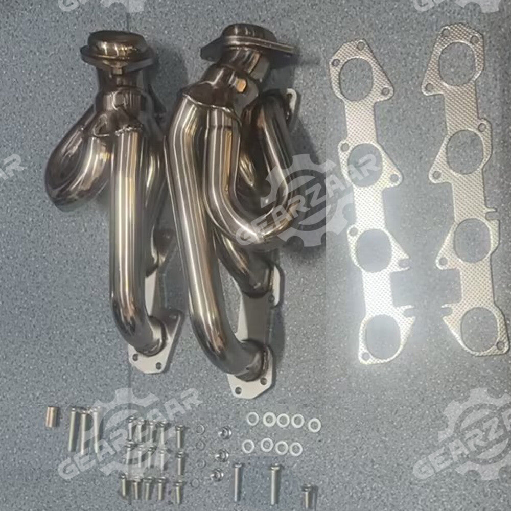 for Dodge for Ram 1500 2009-2018 5.7L HEMI Shorty Stainless Performance Headers Kit