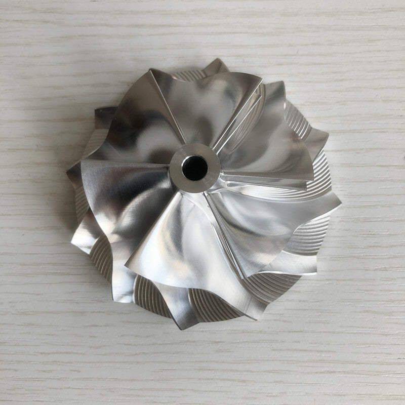 TD07S 6+6 inserts 65.00/87.00 mm racing turbine milling/bulk compressor wheel