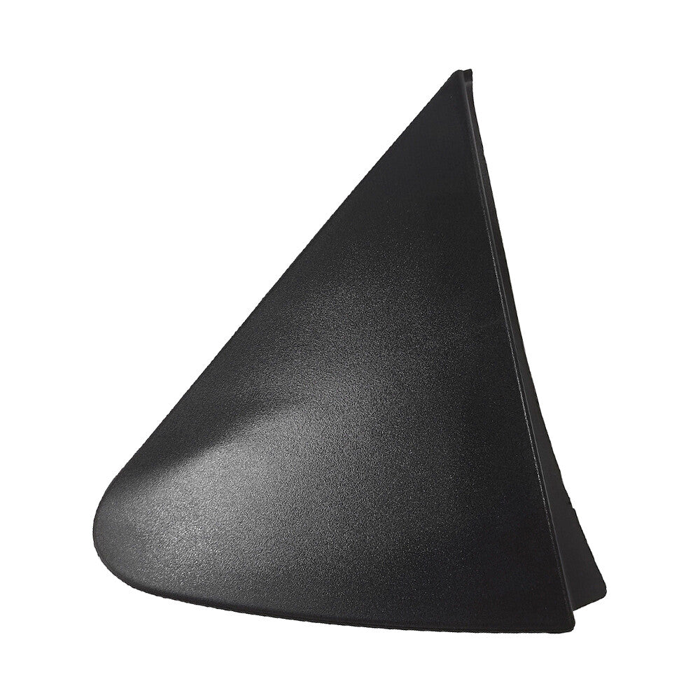 Left Front Side Mirror Corner Triangle Cover Fit 08 for Toyota Yaris Hatchback Black
