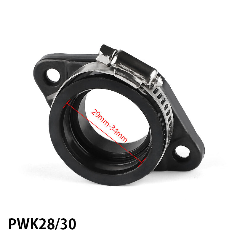 PWK 28mm 30mm Carburetor Intake Manifold Adapter Carb Pipe Boot ATV Dirt Bike