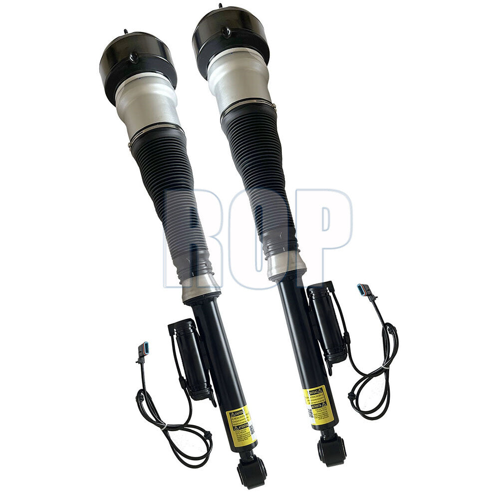 Pair Set of 2 LH RH Rear Air Shock Strut Assembly Kit for Mercedes Benz W221