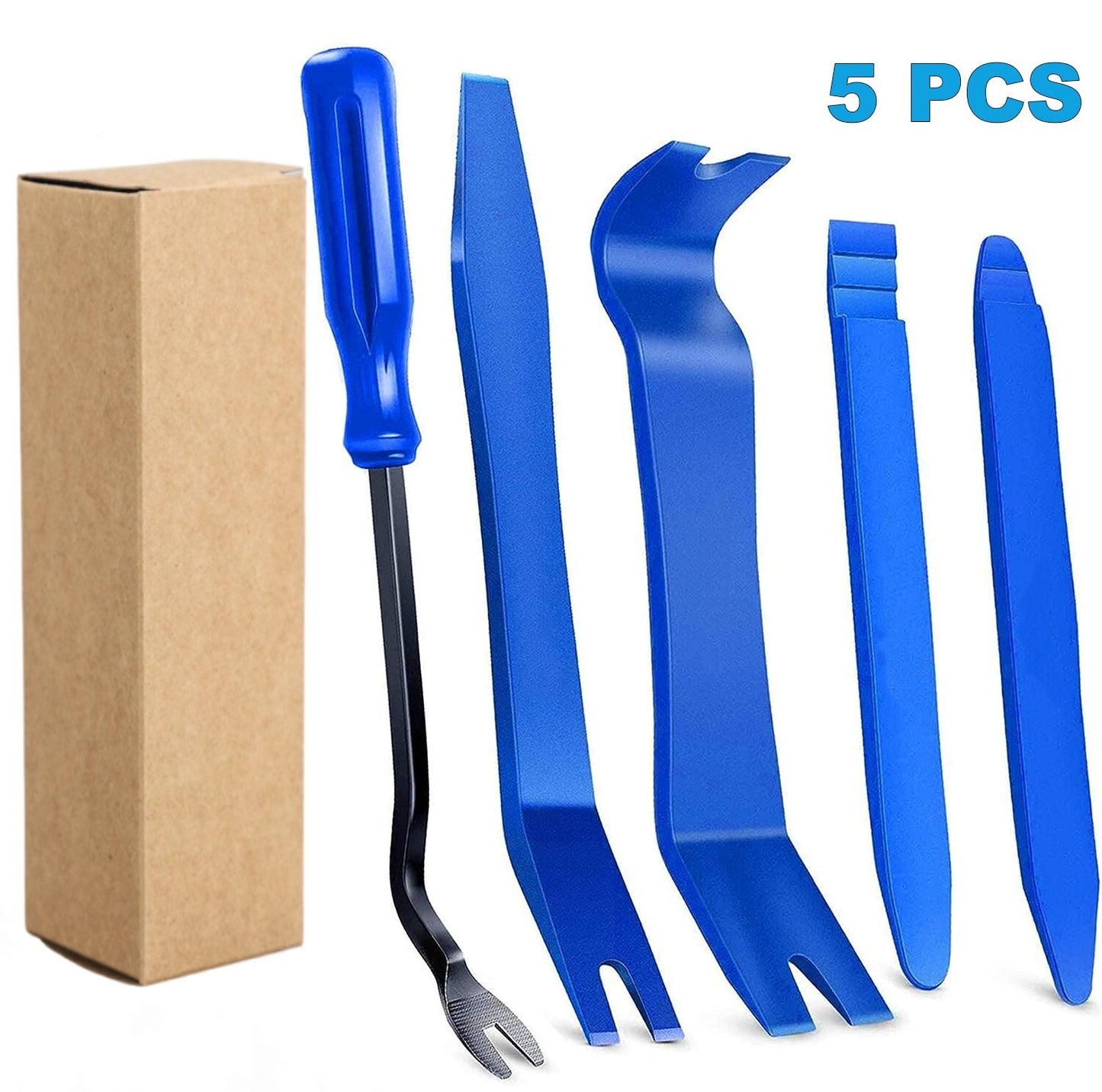 5-Piece Car Radio Door Panel Fastener Automatic Trim Removal Tool Kit