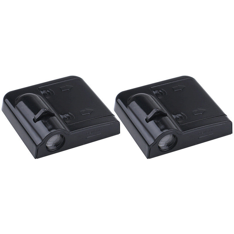 2PCS Car Door Projector Lights Welcome light wireless Logo projection light