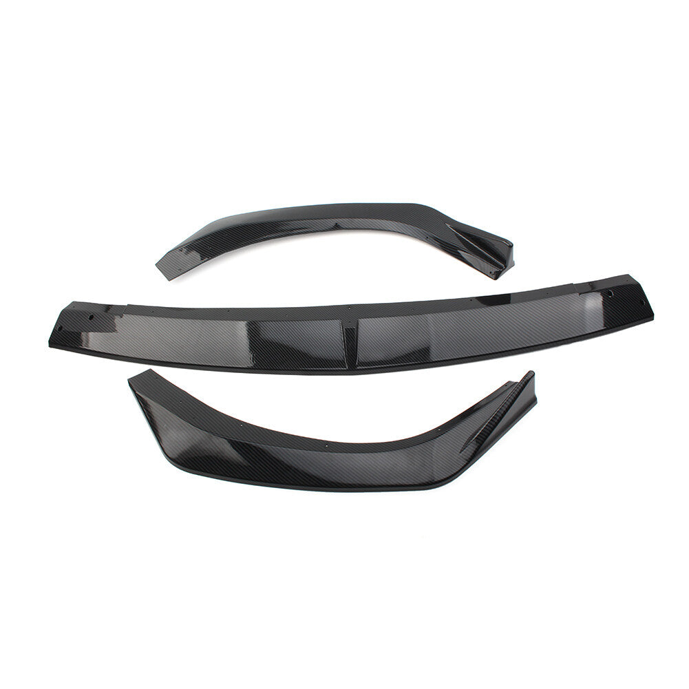 Car Front Bumper Lip Splitter Diffuser Spoiler Guard Body Kit for Mazda 3 Axela