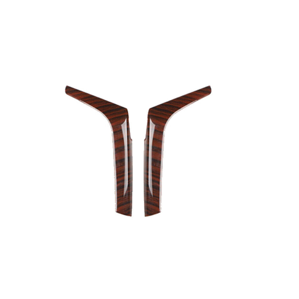 Steering Wheel Frame Cover Trim Strip for Cadillac XTS 2013-2017 Red Wood Grain