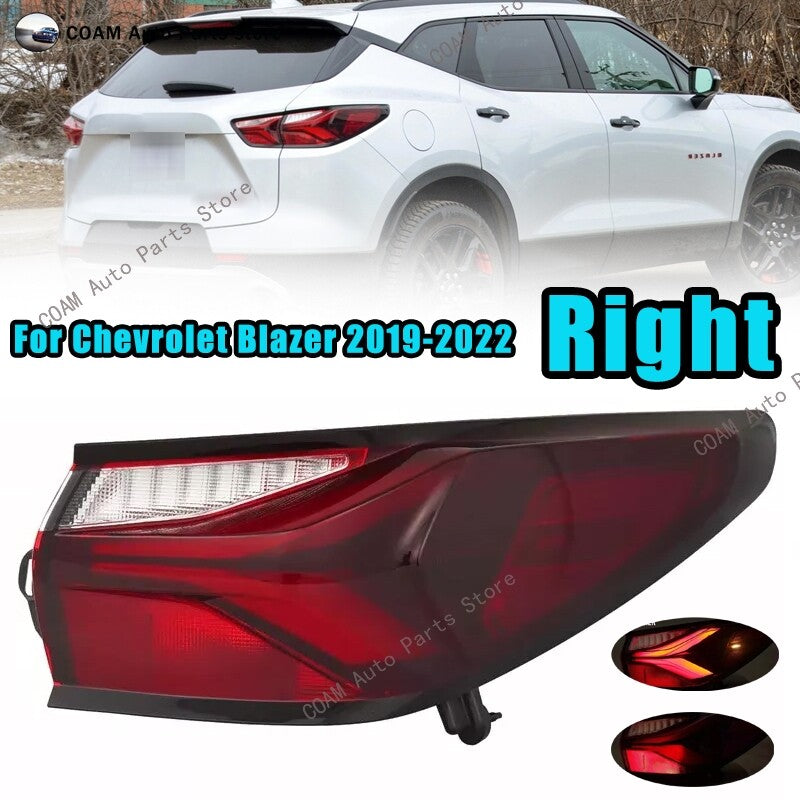 Right LED taillight for Chevrolet Blazer 2019-2022 rear brake reverse light