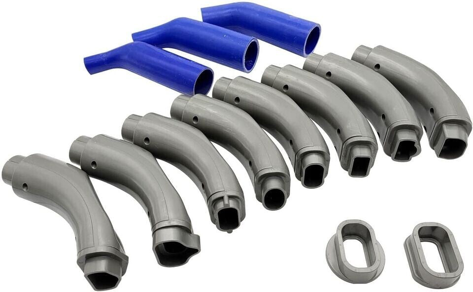 Intake Valve Carbon Cleaner Walnut Blasting Adapter for Multi-Car Mechanic SET