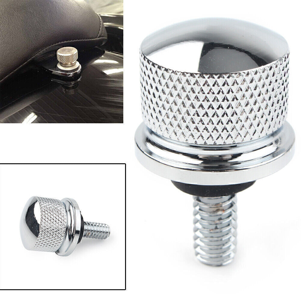 for Harley 96-15 Sportster 6mm Chrome Motorcycle Aluminum Rear for Seat Bolt Screw