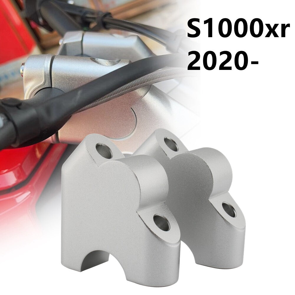 For S1000xr 20- Motorcycle Handle Bar Clamp Raised Extend Handlebar Mount Riser