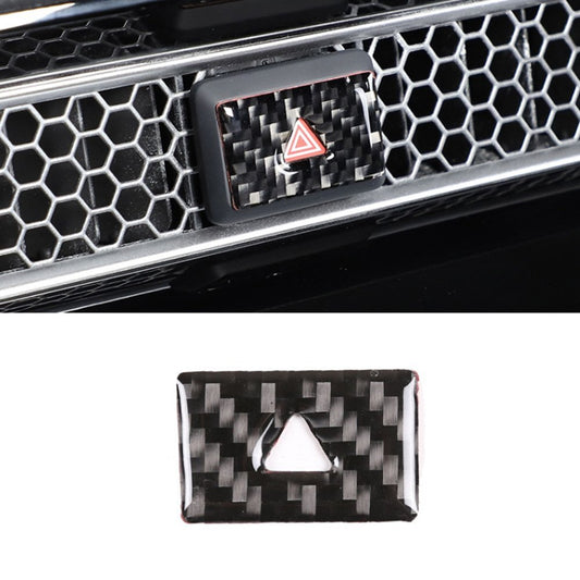 Soft Carbon Fiber Warning Light Switch Button Cover for Honda for Civic 11th 2022-23