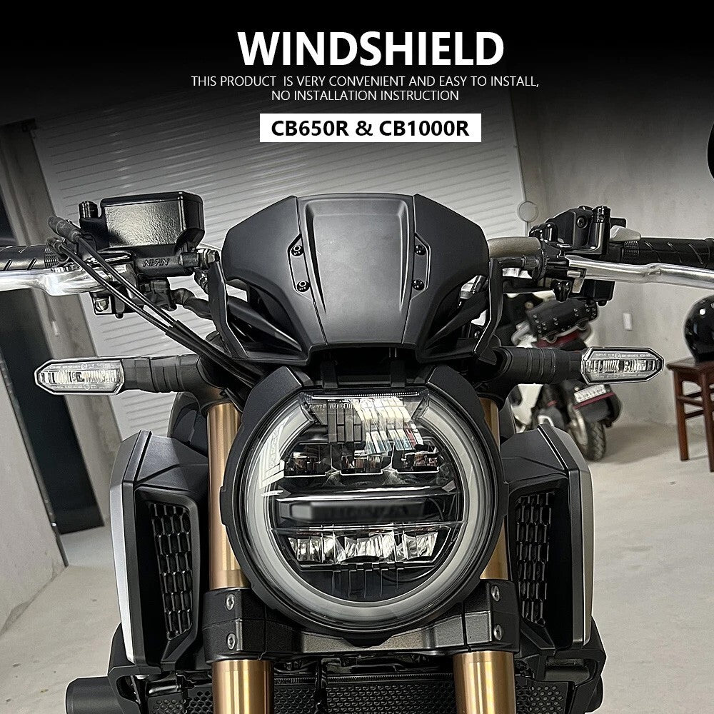 Parabrezza Moto per for HONDA CB650R CB1000R CB 650 1000 R Accessori Carenatura Para