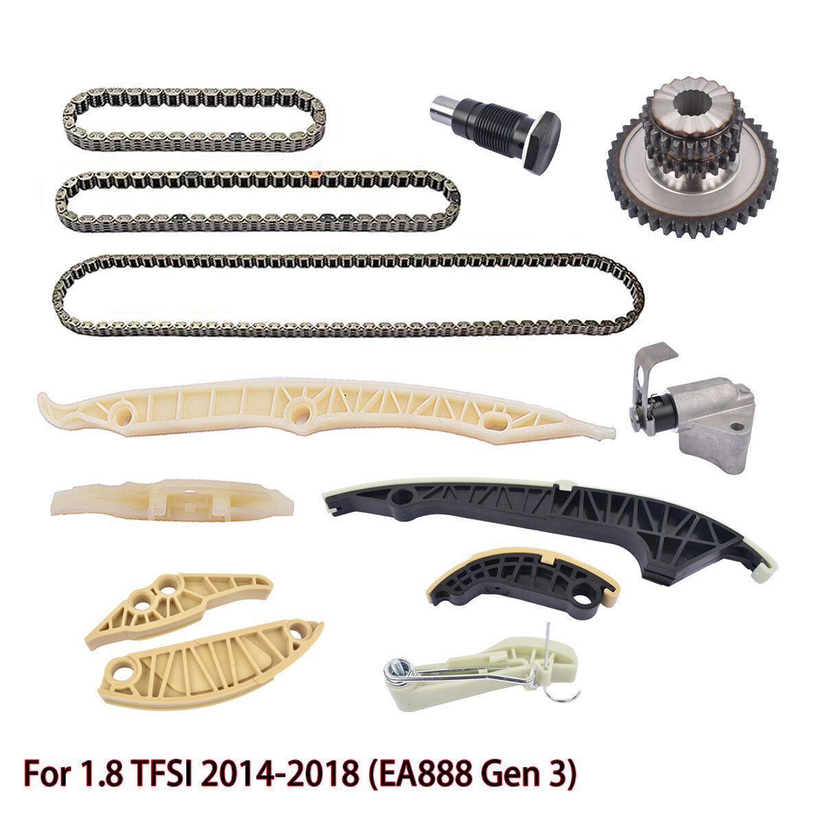 Timing Chain Kit for VW for Jetta for Golf for Passat for Audi A3 A4 A5 A6 1.8L Gen3 06K109158H