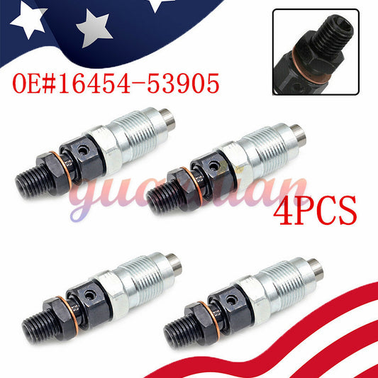 4x 16454-53905 FOR Kubota V2203 V2003 V1903 D1703 Fuel Injectors Nozzel Assy