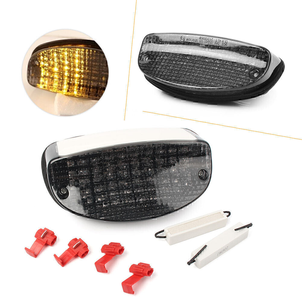 LED Tail Light Turn Signal Fit for HONDA SHADOW VLX / SPIRIT 1100 1999-2005 Smoke