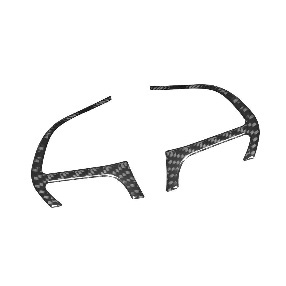 Carbon Fiber Steering Wheel Button Frame Cover Trim for Dodge Durango 2014-2020