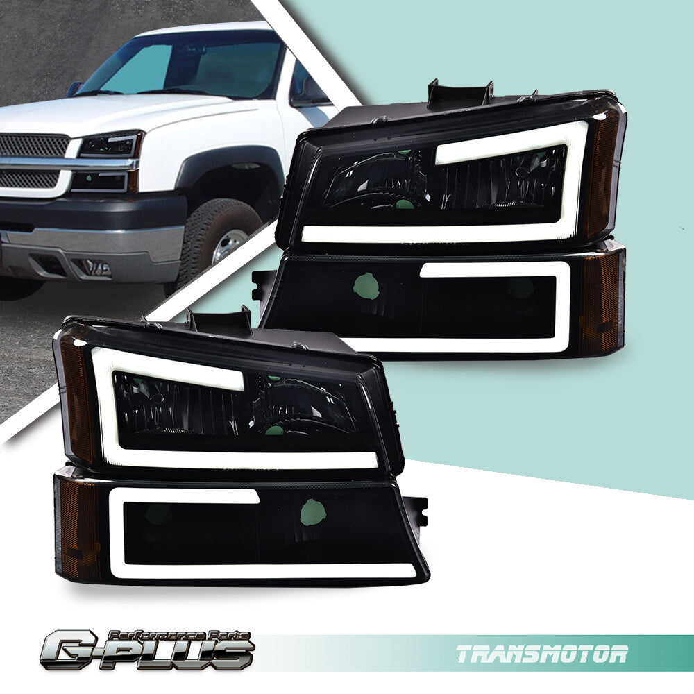 2003-2006 Silverado 1500 2500 LED Night Lights (White Water + Red Water)