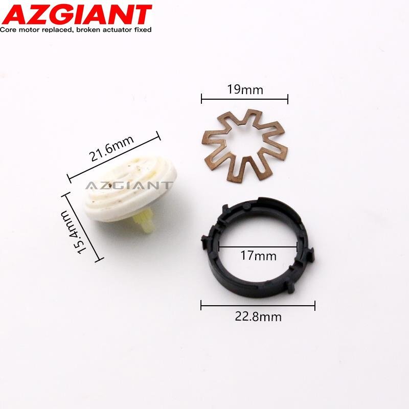 Automotive side mirror adjustment motor gears for Renault Clio III 2005 - 2009