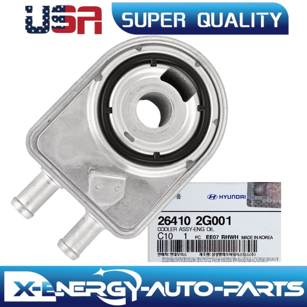 Engine Oil Cooler for HYUNDAI for KIA 2.0-2.4L 2016-2023 See compatibility