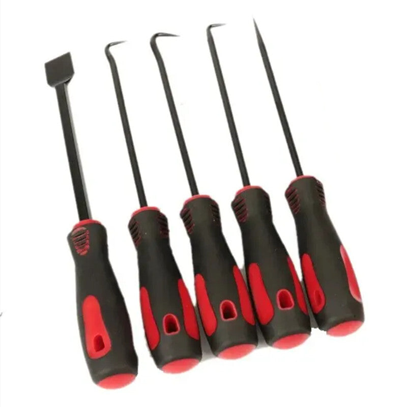 5Pc Car Scraper Pick Hook Remover O Ring Oil Seal Gasket Puller Hand Tool Set