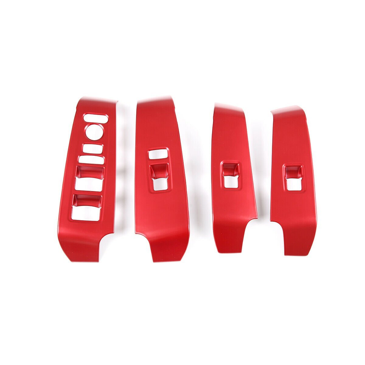 Red ABS Window Lift Switch Button Panel Cover Fit for Honda for Civic 11th 2022 2023