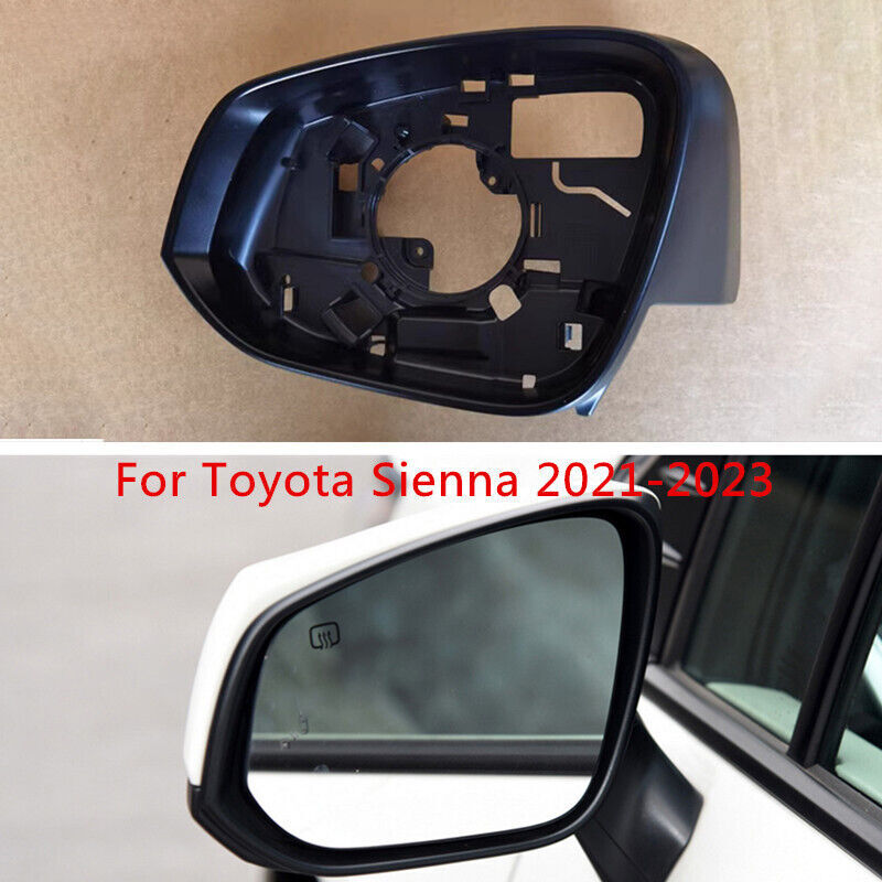 Left Side Rearview Door Mirror Cover Housing for Toyota for Sienna 2021-2022 2023