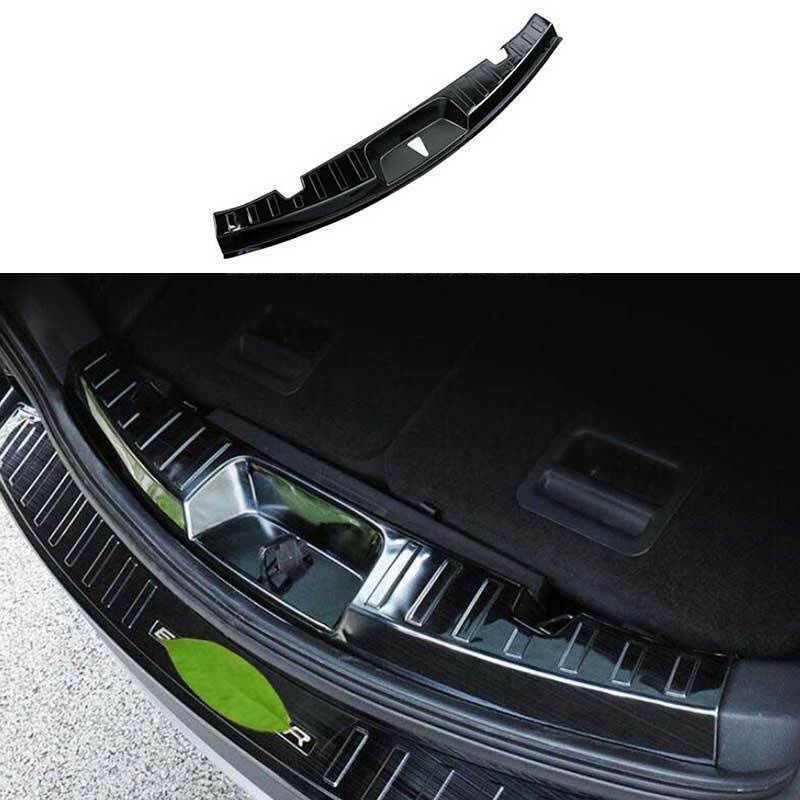 for Ford Explorer 2011-2019 Black Titanium Inner Rear Bumper Protector Trim