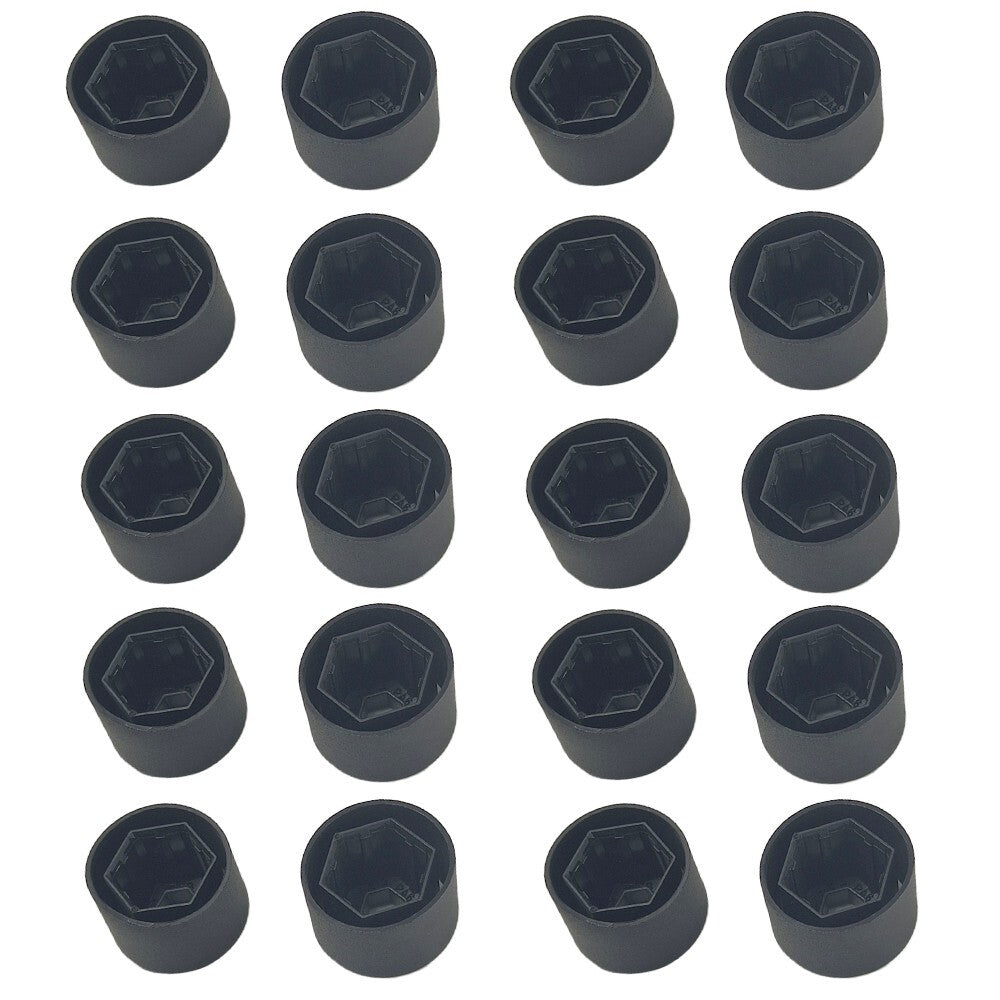 20Pcs Anti-theft Wheel Lug Nut Caps for VW for Golf for Passat Beetle for Jetta 1K06011739B9