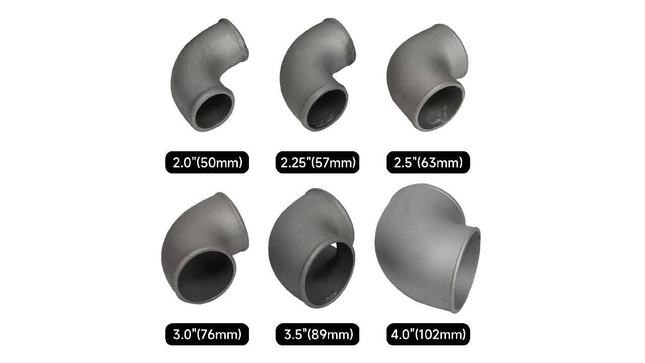 102mm 4 Cast Aluminum 90 Degree Elbow Pipe Turbo Intercooler Pipe Universal