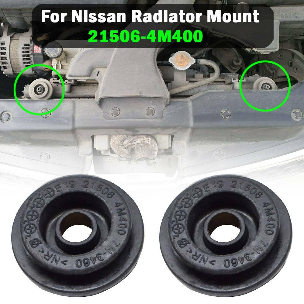 2Fit for Nissan X-Trail XTRAIL T30 T31 T32 Mount Rubber Radiator Bushing NSB-048