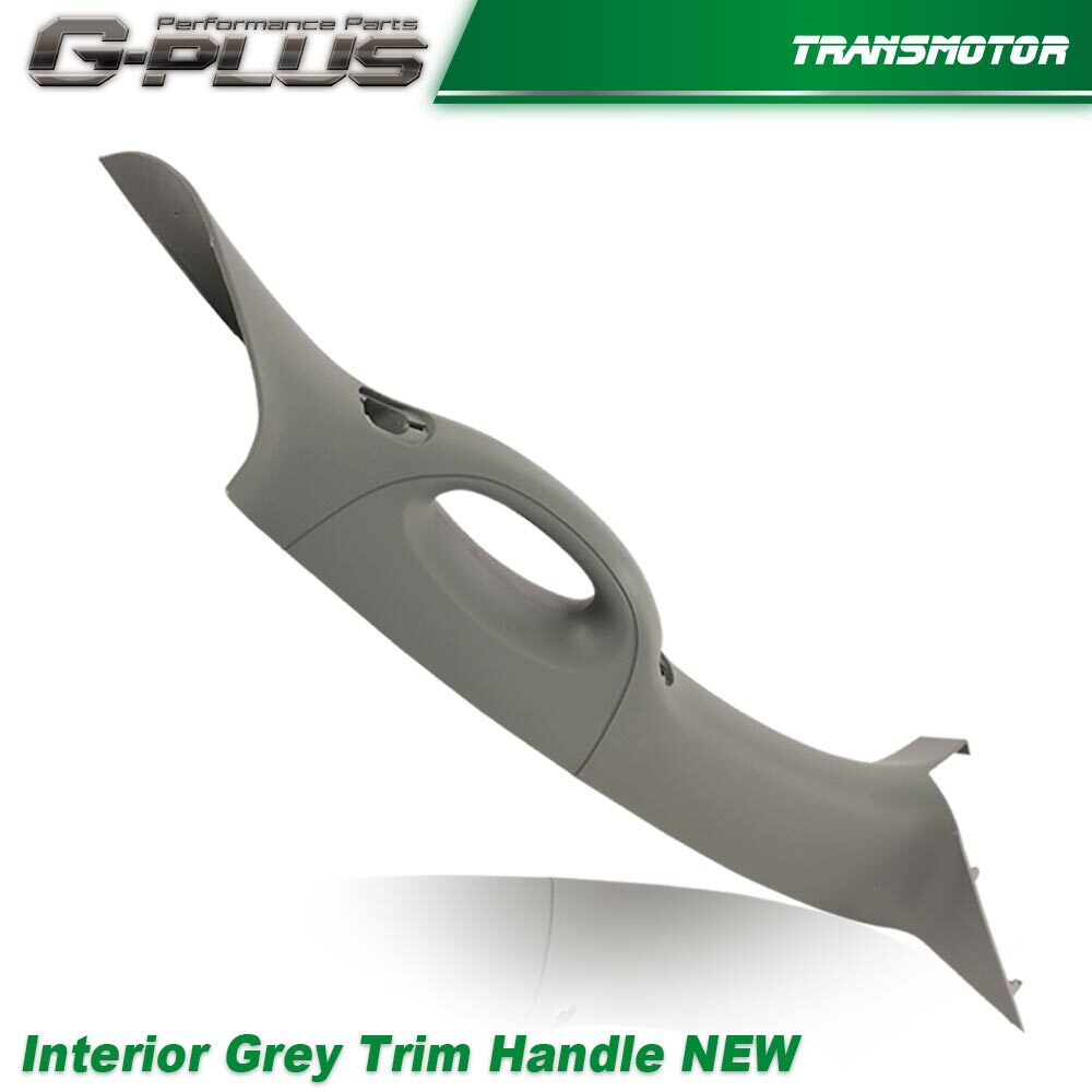 Fits 2004-2008 for Ford F-150, Grey Passenger Side Front A-Pillar Trim Handle