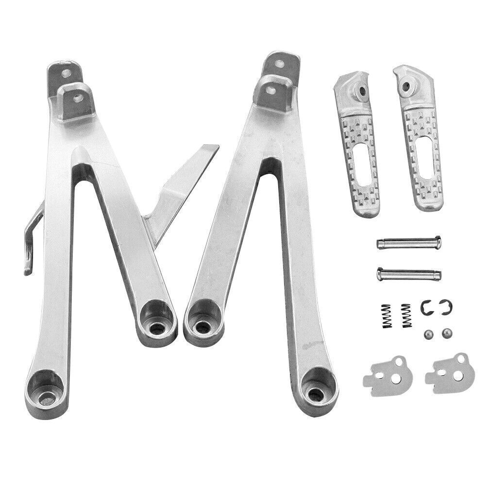 for Honda CBR 600RR 2007-2010 08 Passenger Pedals  Pegs Rear Brackets Footrests