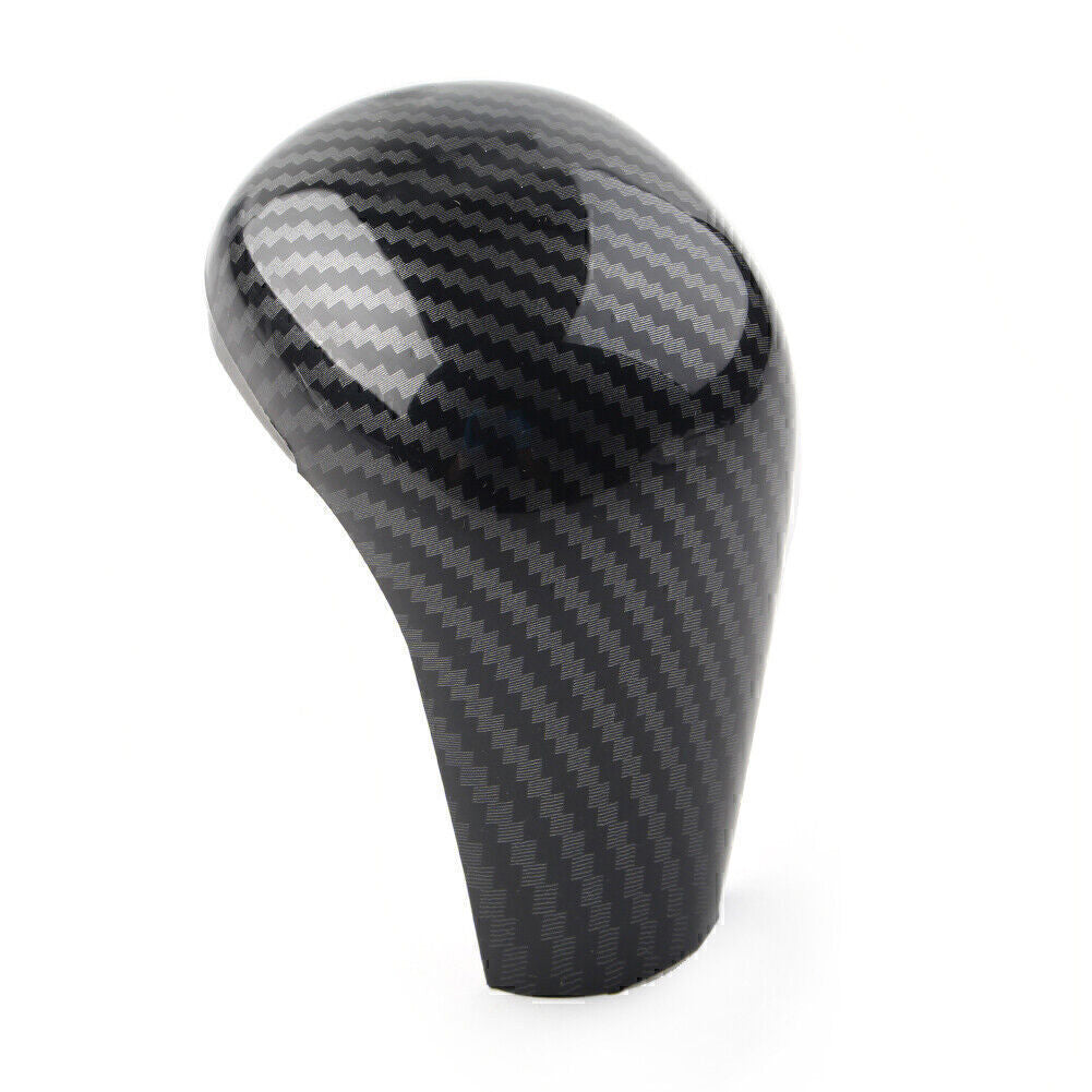 Carbon fiber console gear shift knob cover trim for Mazda 3 Axela 2020-2021