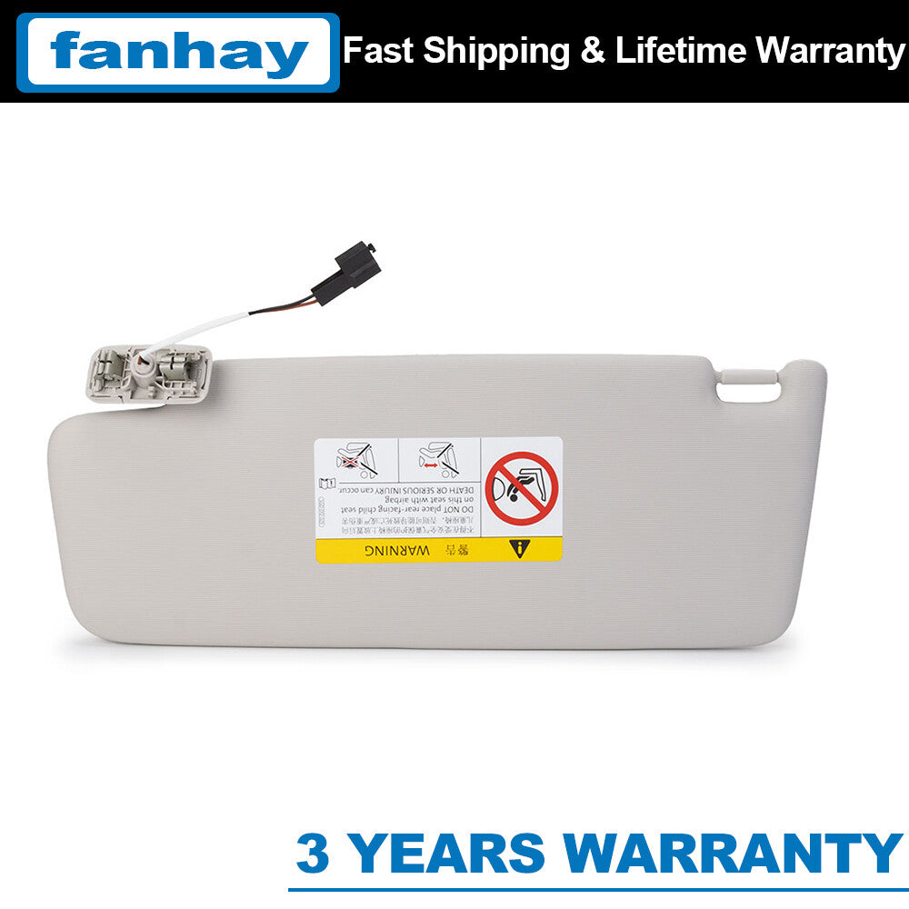 Right Sun Visor for Volkswagen for Jetta SE 1.4L E- for Golf 2019-2020 CC New 5GG857552