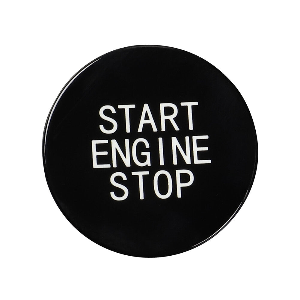 Engine Start Stop Button Switch Cover Trim ABS Fit for BMW 3 8 X Series Black