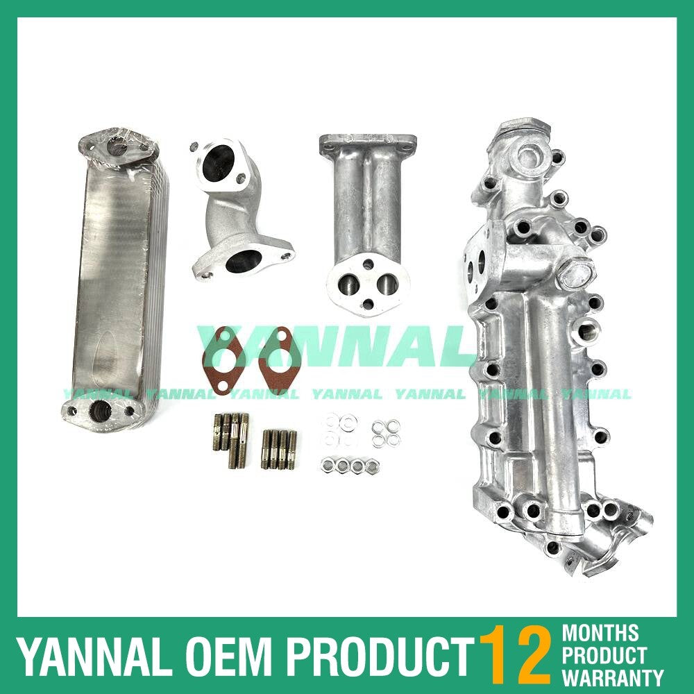 H07C oil cooler assembly is suitable for Hino excavator parts