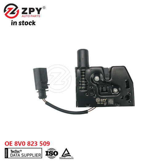 ZPY Fit for Audi A3 2015-2020 New Hood Latch Mechanism With Switch 8V0823509