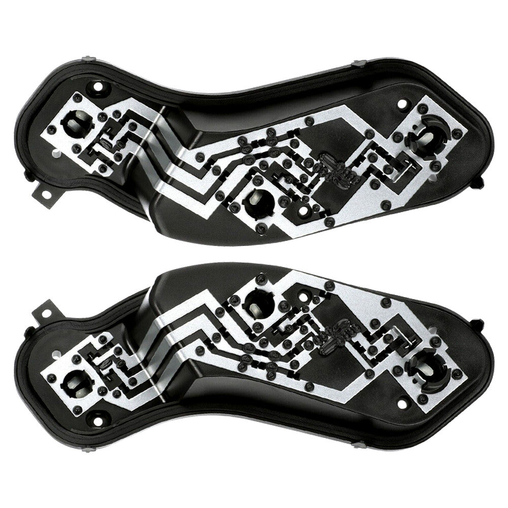 2pcs Rear Tail Light Socket Black Left and Right Side for Nissan Versa 2012-2018
