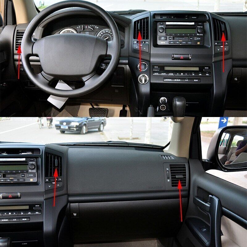for Toyota for Land Cruiser LC200 FJ200 08-17 Set Air Conditioning Vent A/C Tab Clip