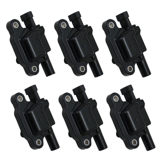 6-piece engine ignition coil kit, square style, for Silverado for Sierra 1500 4.3L