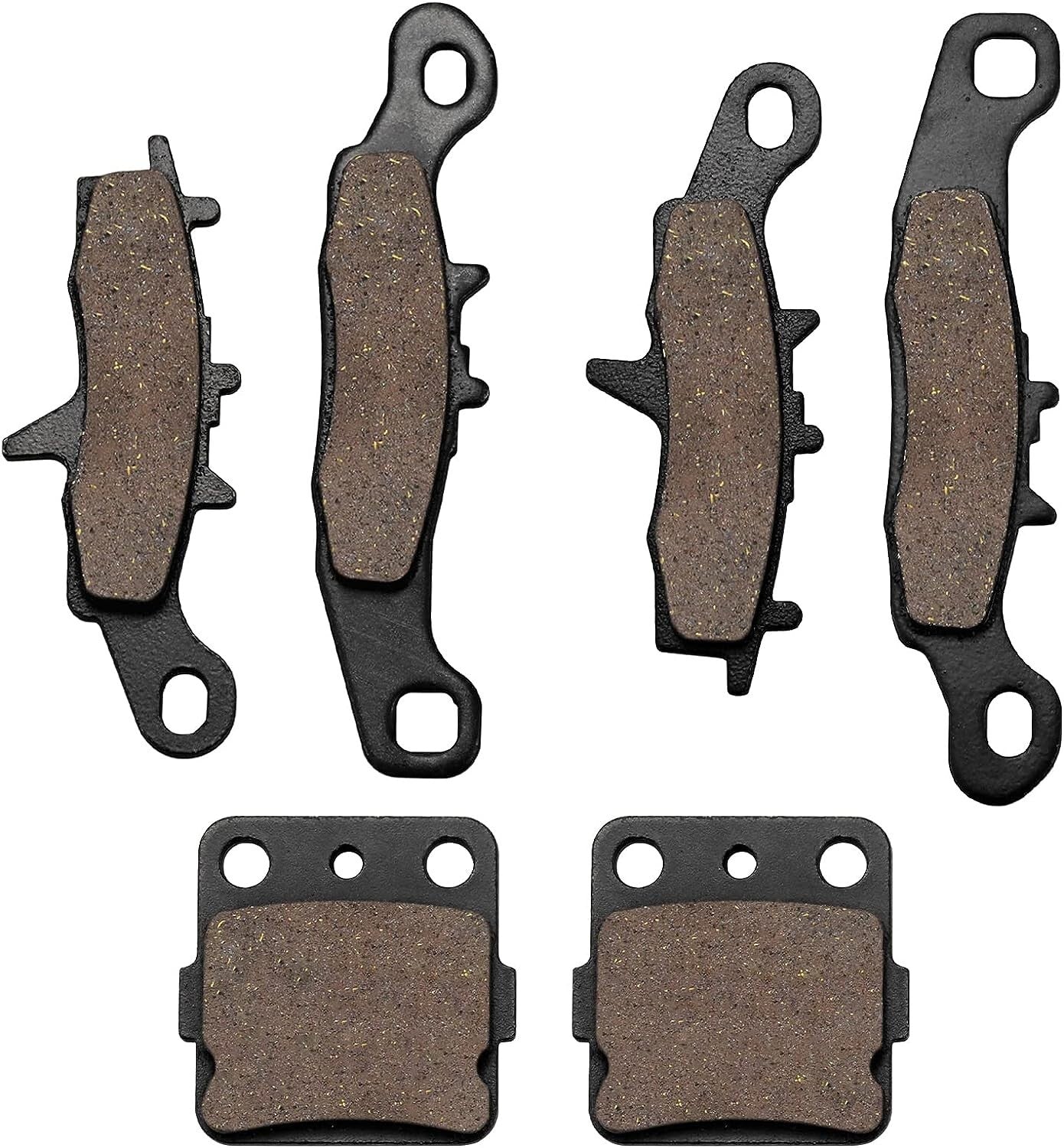 Front and Rear Brake Pads for Kawasaki KFX 450R KFX450R KSF450 2008 2009-2014