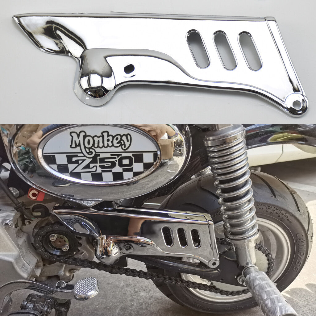 for HONDA DAX MONKEY Z50 Z50A Z50R Z50J Z50M CHAIN GUARD SILVER COVER PLASTIC