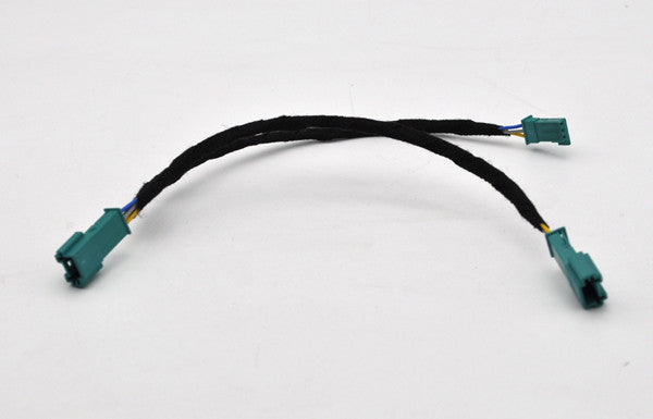 Illuminated LED AC/Radio cupholder Y-adapter splitter for BMW F30 F84 M3 M4 LCI